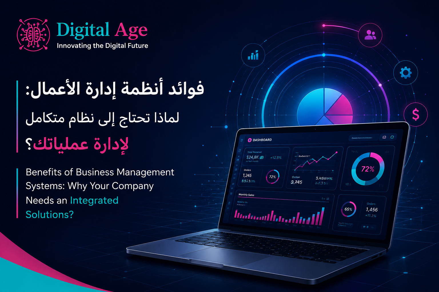 فوائد أنظمة إدارة الأعمال للشركات: لماذا تحتاج إلى نظام متكامل لإدارة عملياتك؟